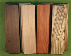Exotic Wood Craft Pack - 12 Boards 3" x 12" x 7/8"  #915  $79.99